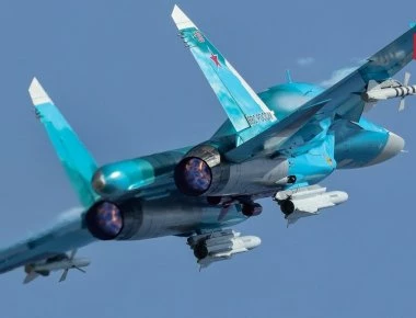 Ρωσική προειδοποίηση: Πάνοπλα ρωσικά μαχητικά Su-34 με βλήματα αέρος-επιφανείας πάνω από την Ταρτούς